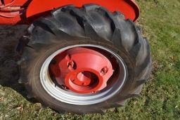 1939 Farmall A, Gas, Wide Front, 11.2x24 Tires, Wheel Weights, Belt Pully, Fenders, Restored,