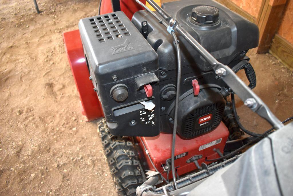 Toro Power 302CC Max Heavy Duty 1028 OHXE Snow Blower, 26",Like New