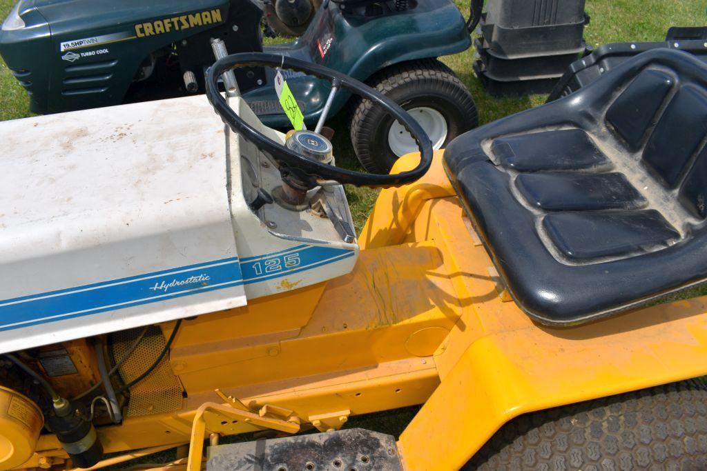 Cub Cadet 125 Hydro Garden Tractor, 48" Deck, Runs