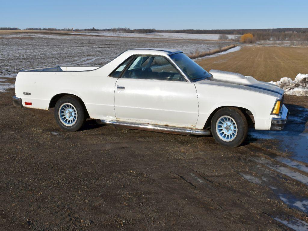 1980 Chevy El Camino, 3.8L, Auto, Many New Parts, Runs and Drives