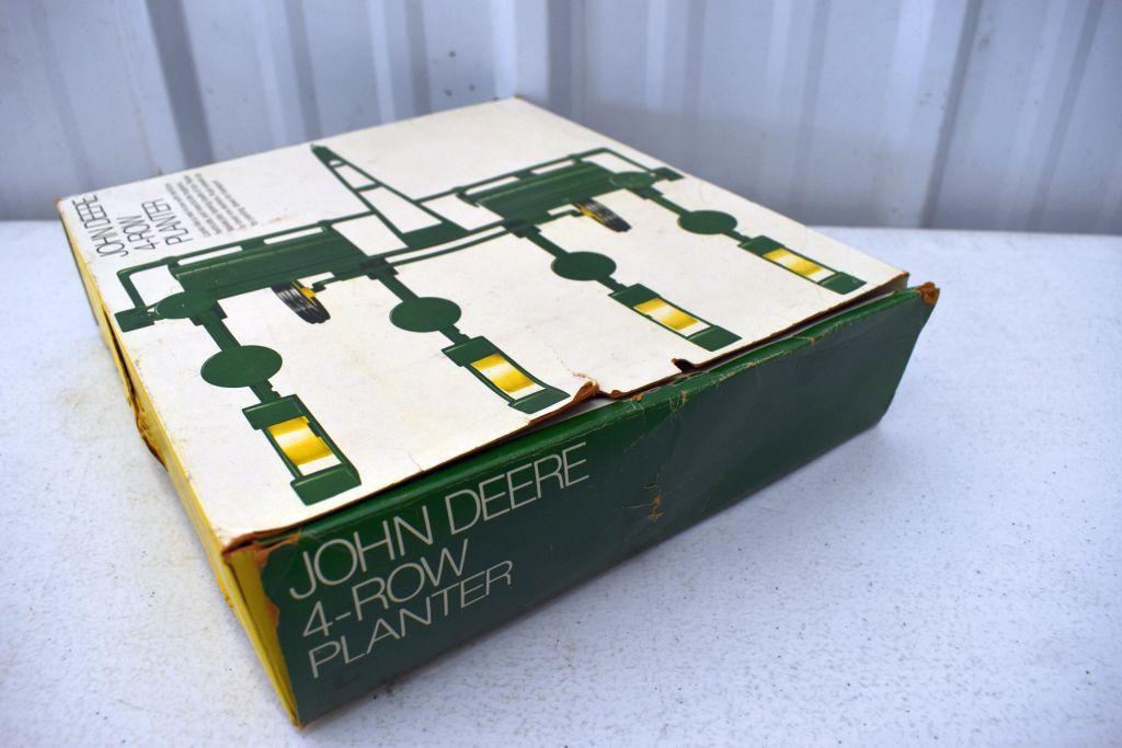 Original Ice Cream Box Ertl John Deere 4 Row Planter, Box has some tear damage