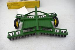 Original Ice Cream Box Ertl John Deere Disk Harrow, Box in good condition with some wear