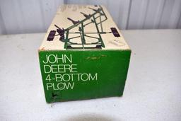 Original Ice Cream Box Ertl John Deere 4 Bottom Plow, Box in good condition with some wear