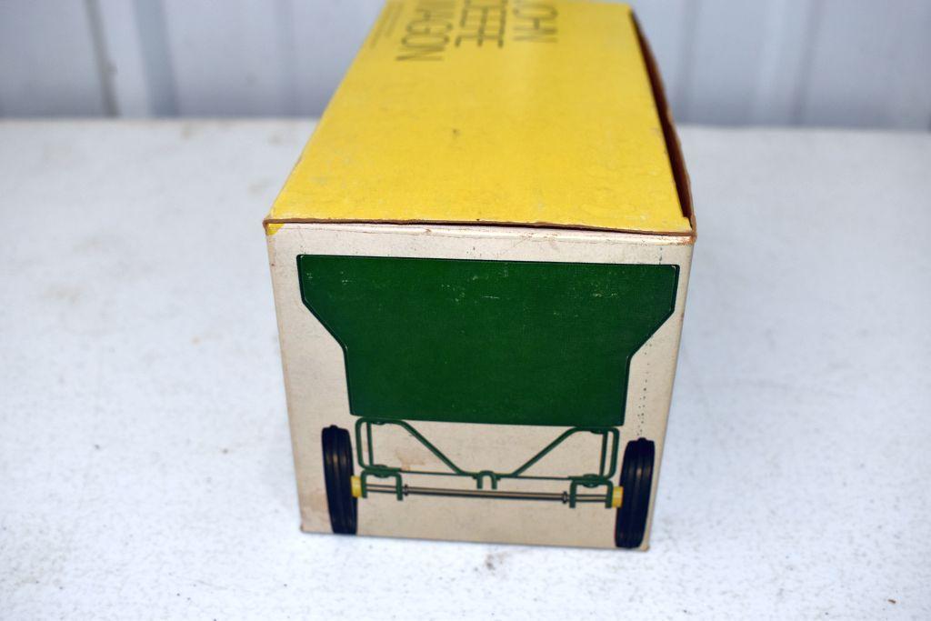 Original Ice Cream Box Ertl John Deere Wagon, Box in good condition with some wear