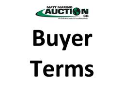 Buyer Terms
