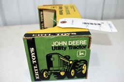 Ertl Blue Print Replica John Deere Utility Tractor 1/16 scale with box