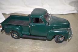 Danbury Mint 1953 Chevy Pickup, Wheel needs reglueing, no box