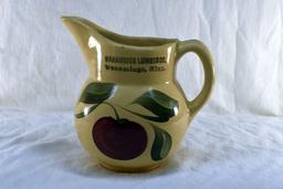 Watt Ware Pottery Pitcher from Wanamingo Lumber, Wanamingo MN