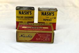 Nash spice tins one with original box