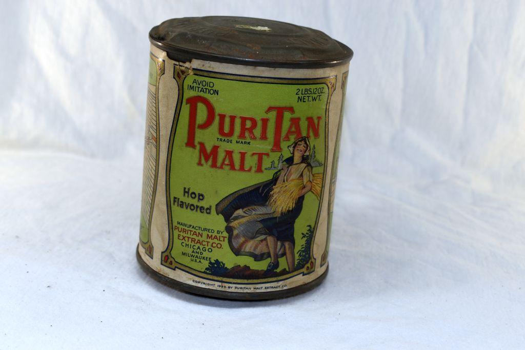 Puritan 2lb Malt tin