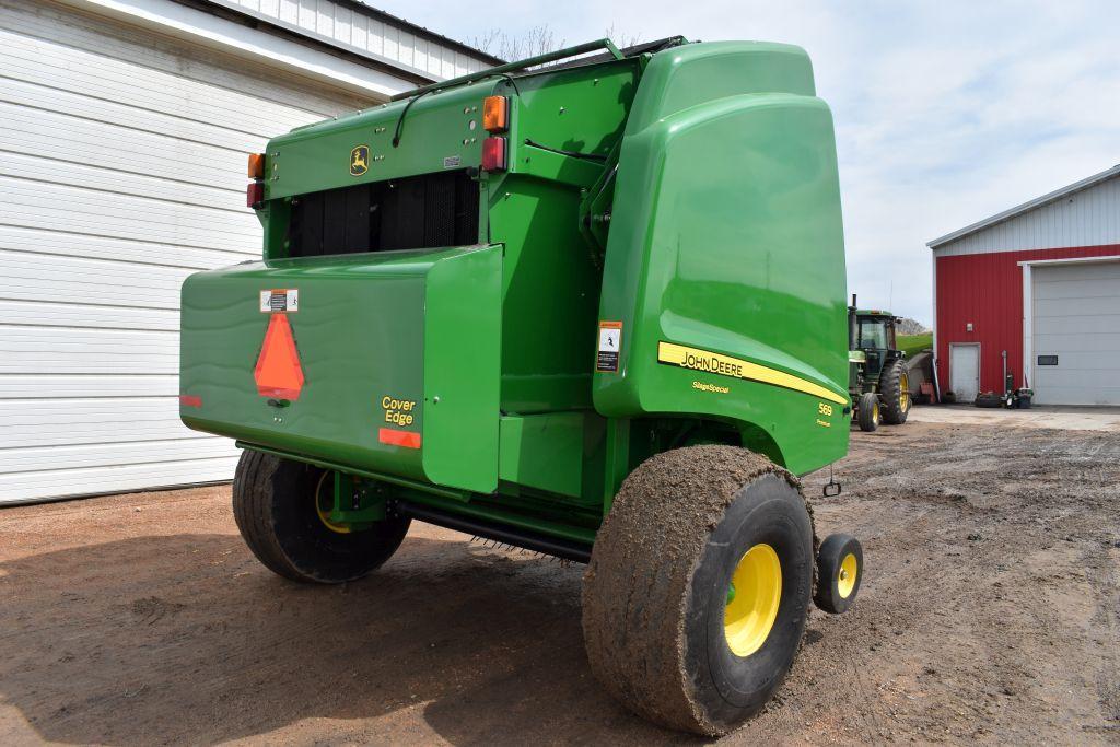 John Deere 569 Premium Round Baler, Silage Special, Cover Edge, 5x6 Bale, 1000PTO,