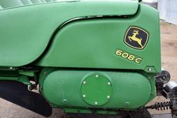 2011 John Deere 608C StalkMaster Corn Head, 8 Row 30", Knife Rolls, Hyd. Deck Plates,