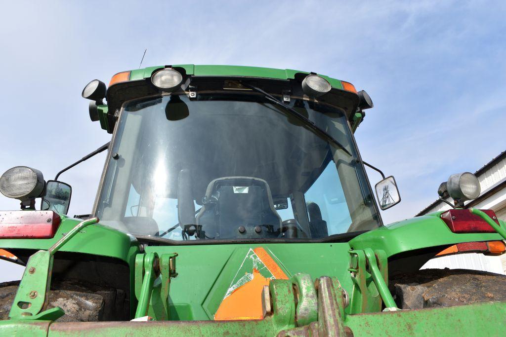 2002 John Deere 8420 MFWD Tractor, 10790 Hours, 480/80R50 Rear Duals, 380/80R38 Front Duals