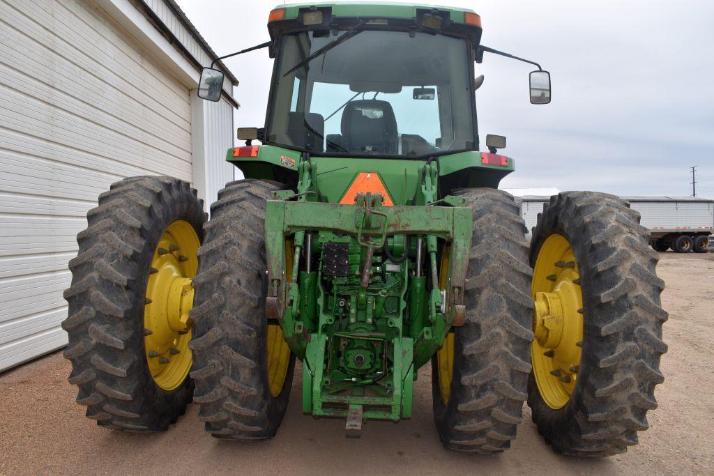 1996 John Deere 8100 MFWD Tractor, 10260 Hours, 420/80R46 Rear Duals, 320/85R34 Front Tires