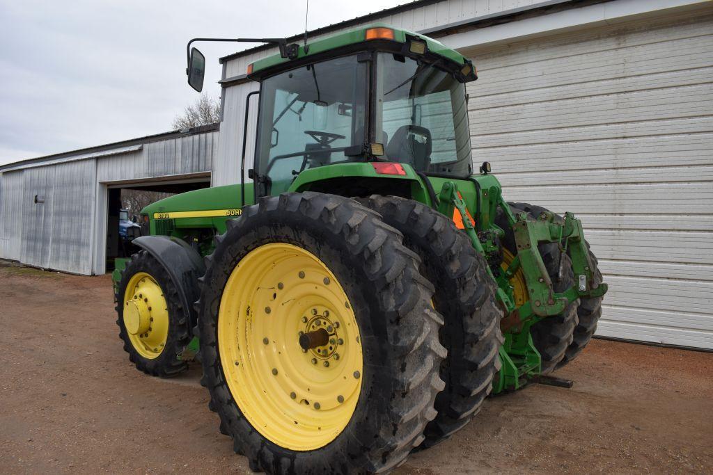 1996 John Deere 8100 MFWD Tractor, 10260 Hours, 420/80R46 Rear Duals, 320/85R34 Front Tires