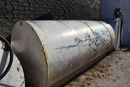 2000 Gallon Horizontal Fuel Tank, No Pump