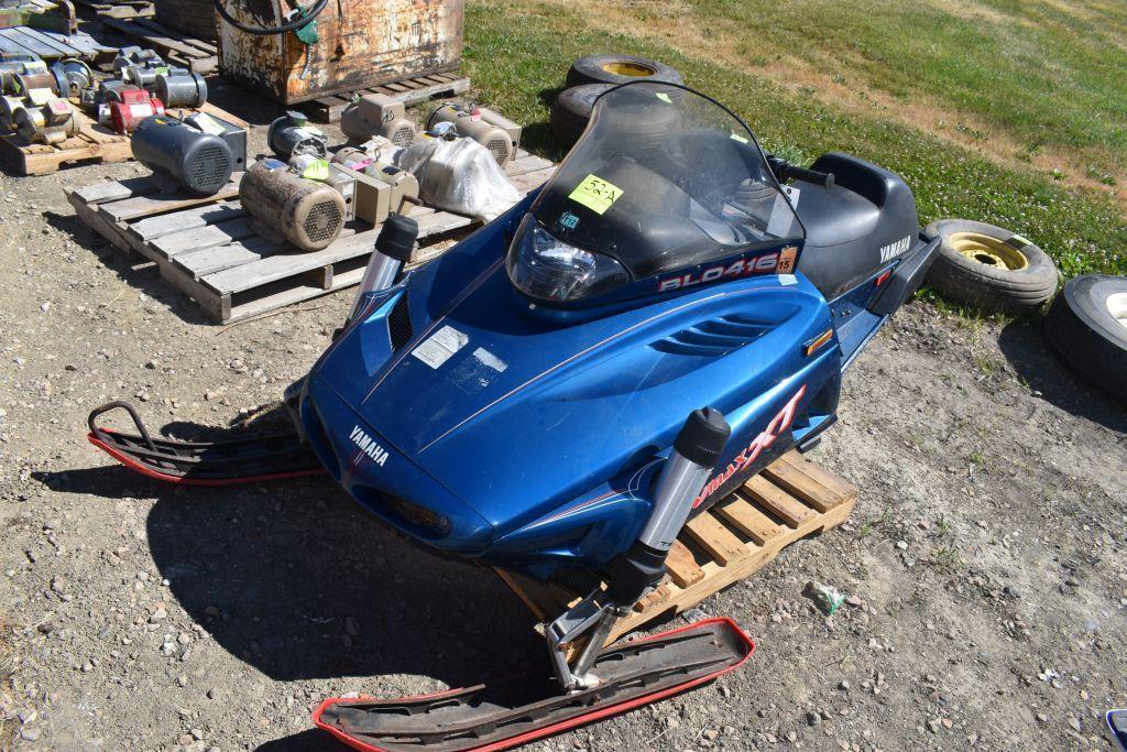 Yamaha V-Max XT Snowmobile, Does Not Run