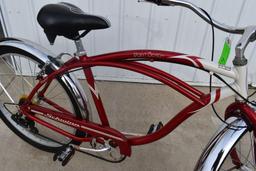 Schwinn Point Beach Bike, 26" Tires, Alumium Tubing, 7 speed