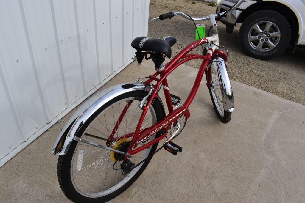 Schwinn Point Beach Bike, 26" Tires, Alumium Tubing, 7 speed