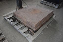 National Counting & Weight Machine, Platform Scale with weights