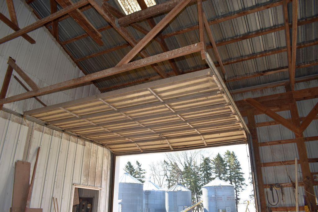 Machine Pole Shed 40' x 100' x 14', Which Includes 40' x 35' x 14' Heated Shop Area,