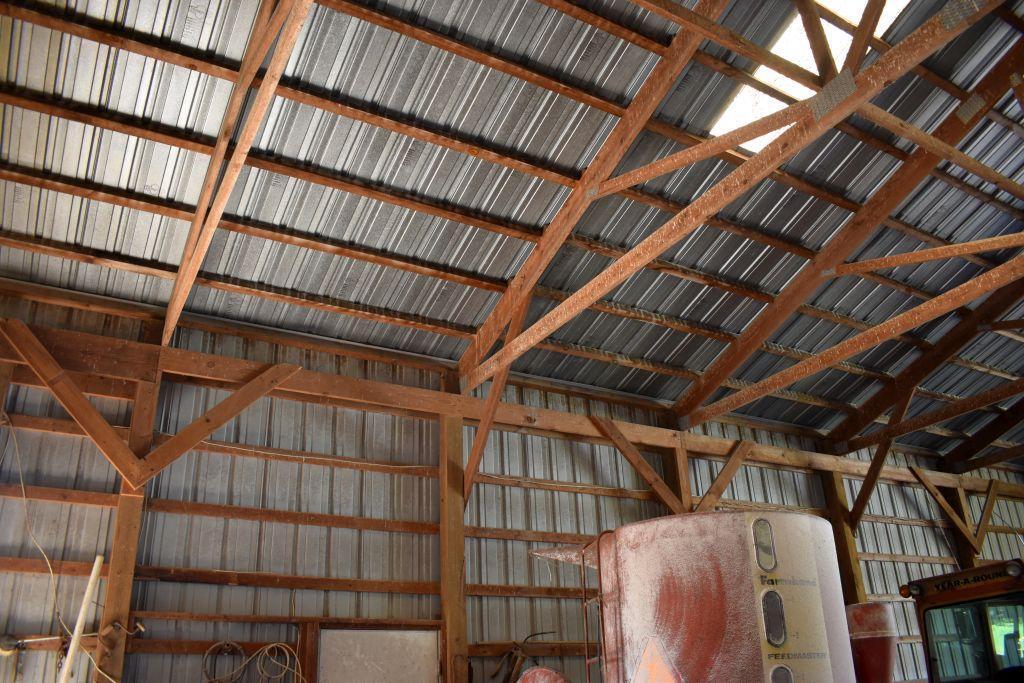 Machine Pole Shed 40' x 100' x 14', Which Includes 40' x 35' x 14' Heated Shop Area,