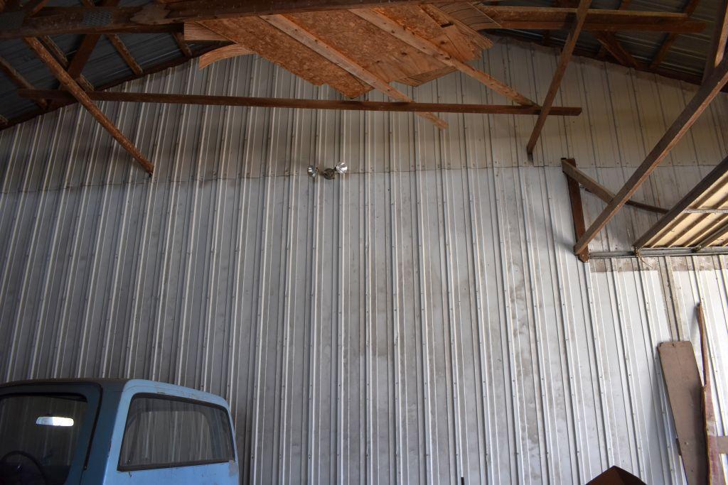 Machine Pole Shed 40' x 100' x 14', Which Includes 40' x 35' x 14' Heated Shop Area,