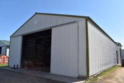 Machine Pole Shed 40' x 100' x 14', Which Includes 40' x 35' x 14' Heated Shop Area,