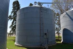 Co-op 24' Diameter Steel Grain Bin, 6 Rings, Approx. 6500 Bushel