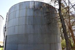 Co-op 24' Diameter Steel Grain Bin, 6 Rings, Approx. 6500 Bushel