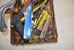 Assortment Of Drill Bits, Saws & Wrenches