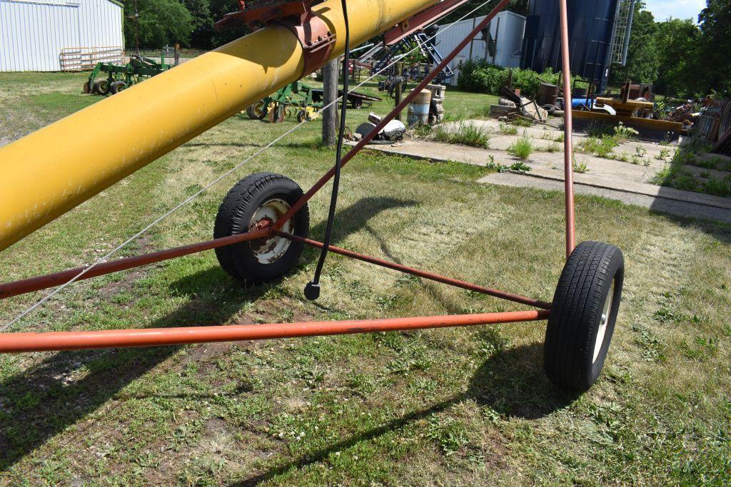 Mayrath 8"x26' Auger, 7.5hp, Very Good Flitting