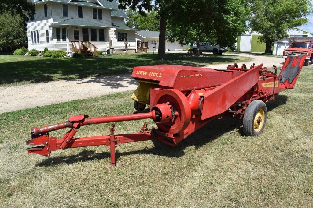 New Holland 269 Small Square Baler, Straight Chute, 540PTO, SN: 11743