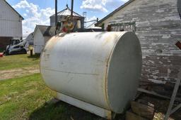 1000 Gallon Diesel Fuel Tank With Gasboy Electric Pump