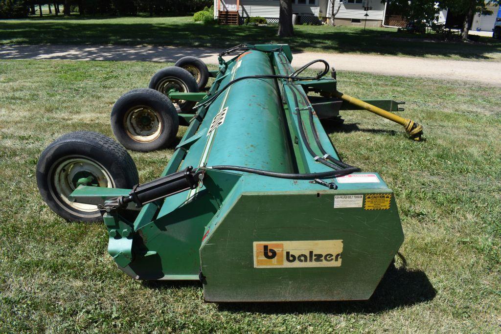 Balzer 2000 Stalk Shredder, 20', 1000PTO, 4 Transport Wheels, Good Knives & Hood, SN: 3687D