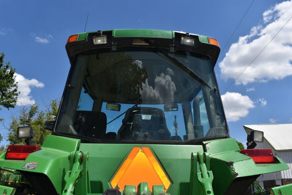 2001 John Deere 8410T, 6255 Hours, 24" Tracks, 3pt, Quick Hitch, 4 Hydraulic, 1000 PTO, Green Star