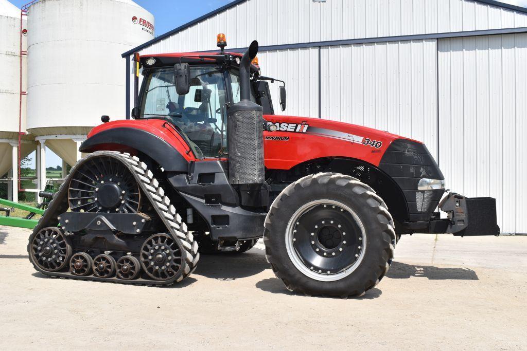 2016 Case IH 340 Magnum Row Track MFWD 1478 Actual Hours, 18 speed Power Shift, Left Hand Reverser,