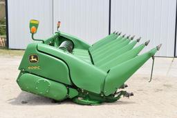 2014 John Deere 608C Stalk Master Chopping Corn Head, 8 Row 30", Full Poly, Dual PTO, Single Point,