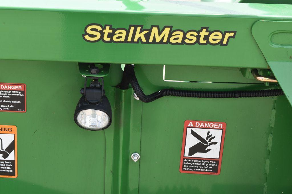 2014 John Deere 608C Stalk Master Chopping Corn Head, 8 Row 30", Full Poly, Dual PTO, Single Point,