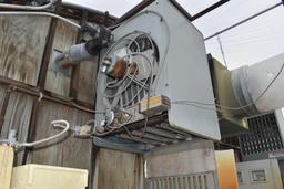 Modine high efficiency DV250AE0130 natural gas hanging heater 250,000 max btu input,