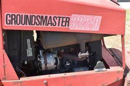 Toro 322D Ground Master front deck mower, diesel, 72" deck, 3246 hours, runs good