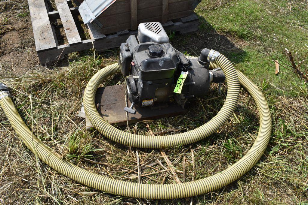 Briggs Intek 5.5 HP Tranfer Pump W/ Hose