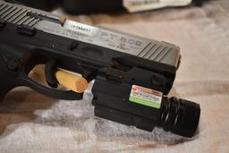 Taurus PT 809, Cal. 9mm, Nebo Protec Laser, (2) 17 Round Magazines, Case, Cleaning Rod,