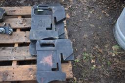 (4) Suitcase Weight (1) Stamped IH, Selling 4 x $