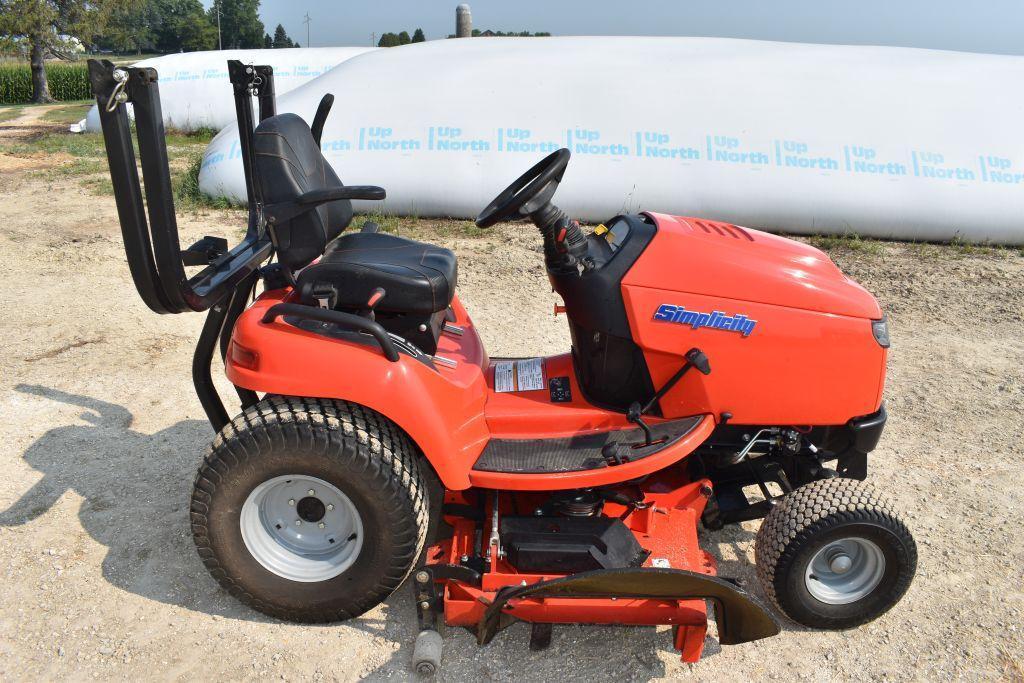 2019 Simplicity Legacy XL Garden Tractor, 31HP V-Twin Motor, 61" Deck, 216 Hours, Hydro,