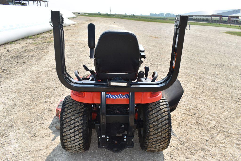 2019 Simplicity Legacy XL Garden Tractor, 31HP V-Twin Motor, 61" Deck, 216 Hours, Hydro,