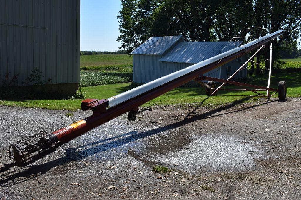 Feterl 8"x60' Grain Auger, PTO Drive, Good Condition, SN: 860R89114R