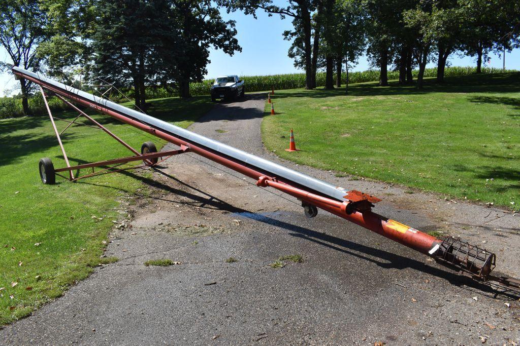 Feterl 8"x60' Grain Auger, PTO Drive, Good Condition, SN: 860R89114R