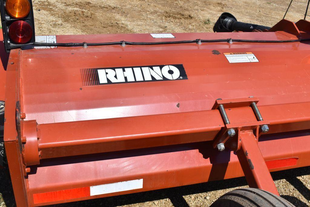 Rhino RC15 Stalk Chopper, 15', 4 Wheel Transport, 1000PTO, Good Knives & Hood, SN: 10000304