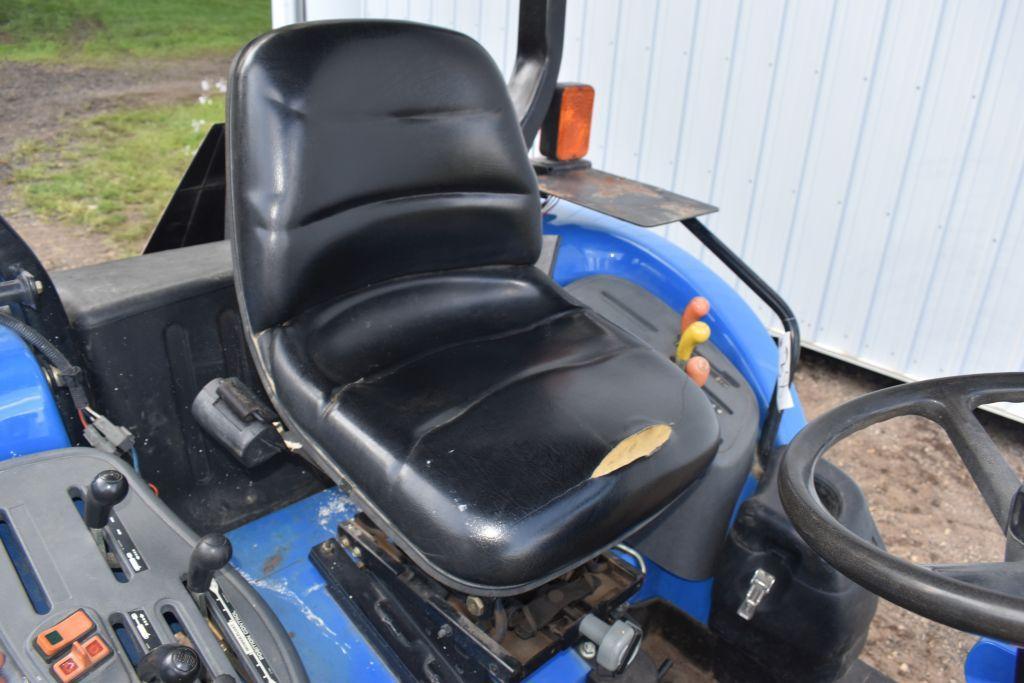 New Holland TC45D AWD Compact Utility Tractor, Open Station, 2431 Hours, 3pt., ROPS w/Canopy,